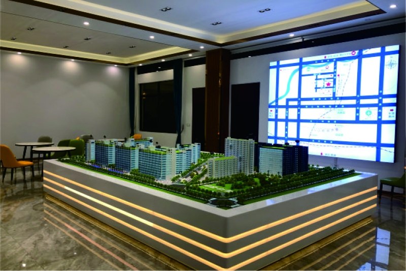 沙盘焕新：产业园的明天更精彩