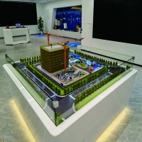 恒富建设集团工地模型